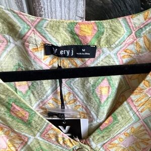 Very J Floral Patterned dress